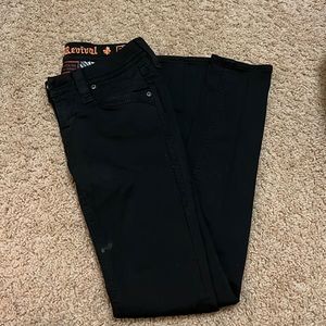 Rock Revival Beliss Skinny Jean Black Size 26